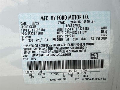 2022 Ford Explorer ST-Line