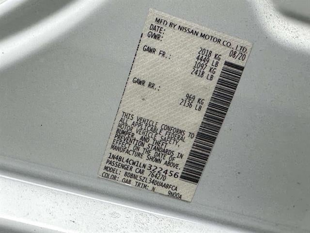 2020 Nissan Altima 2.5 SR