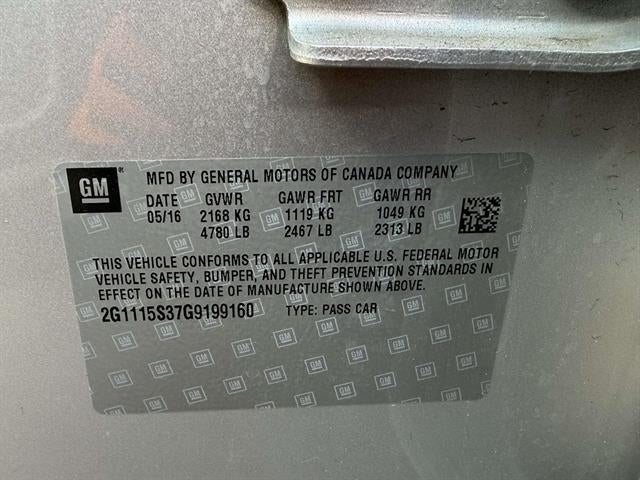 2016 Chevrolet Impala LT