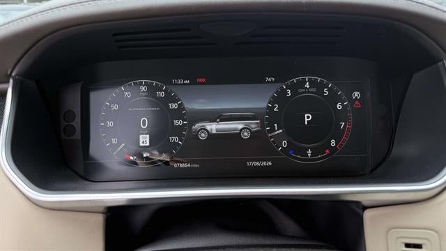 2018 Land Rover Range Rover Supercharged