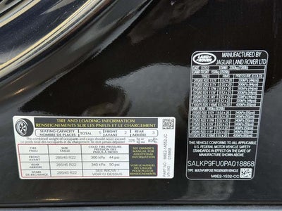 2023 Land Rover Range Rover P400 SE