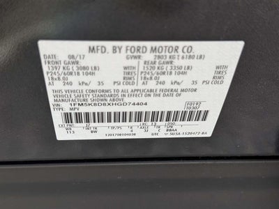 2017 Ford Explorer XLT