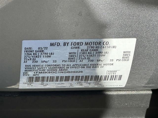 2022 Ford Explorer ST