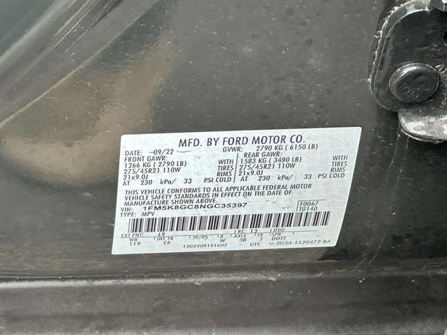 2022 Ford Explorer ST