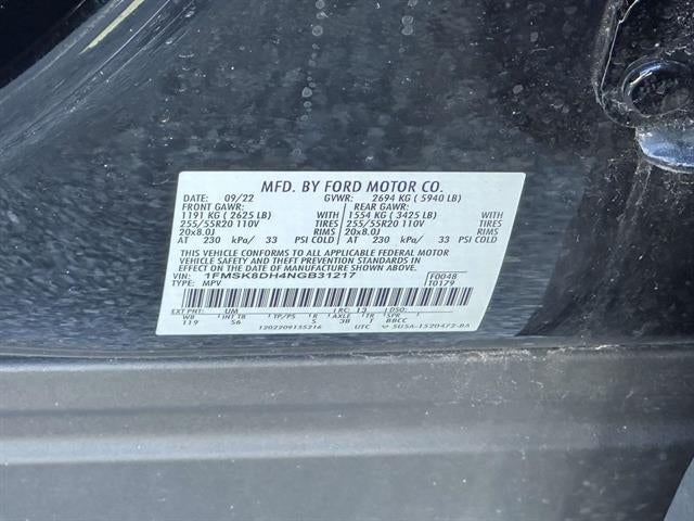 2022 Ford Explorer XLT