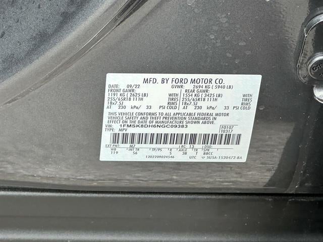 2022 Ford Explorer XLT