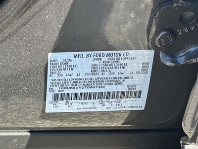 2026 Ford Explorer Active w/200A Pkg