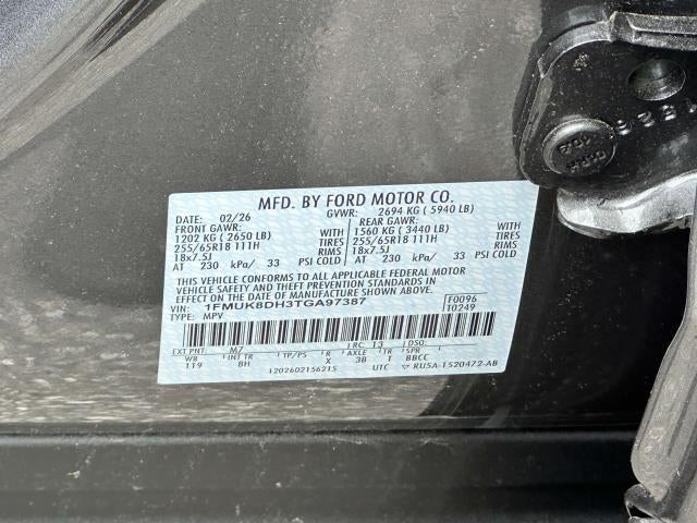 2026 Ford Explorer Active w/200A Pkg