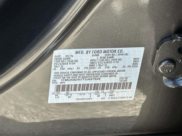 2026 Ford Explorer Active w/200A Pkg