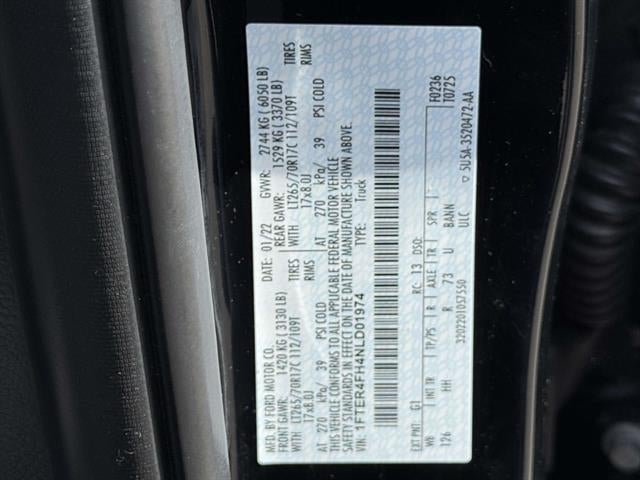 2022 Ford Ranger Lariat