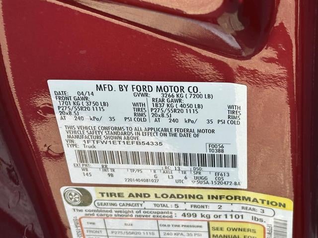 2014 Ford F-150 Platinum