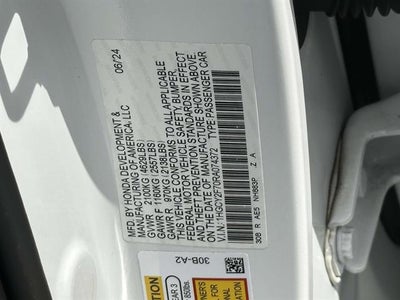 2024 Honda Accord Hybrid Sport-L
