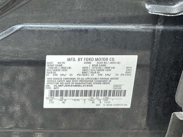 2021 Lincoln Nautilus Reserve