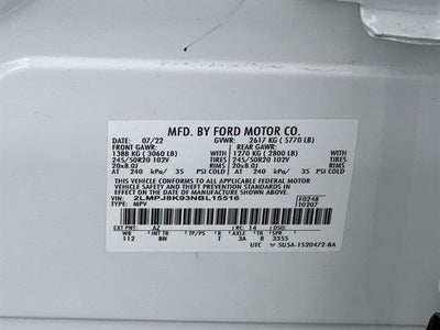 2022 Lincoln Nautilus Reserve