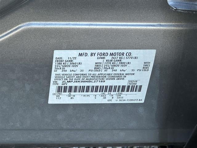 2022 Lincoln Nautilus Reserve