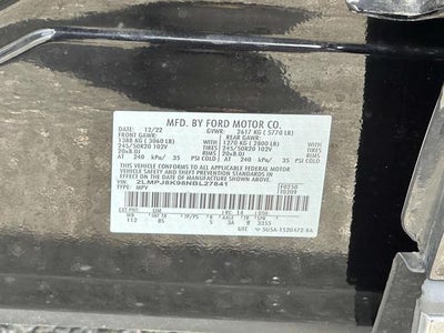 2022 Lincoln Nautilus Reserve