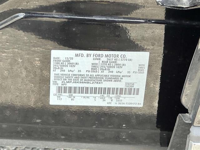 2022 Lincoln Nautilus Reserve