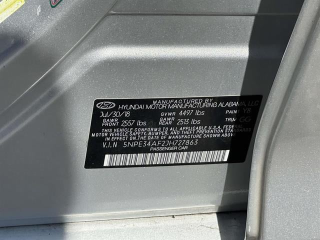 2018 Hyundai Sonata SEL