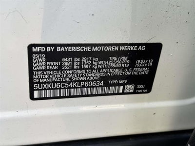 2019 BMW X6 xDrive 50i xDrive50i