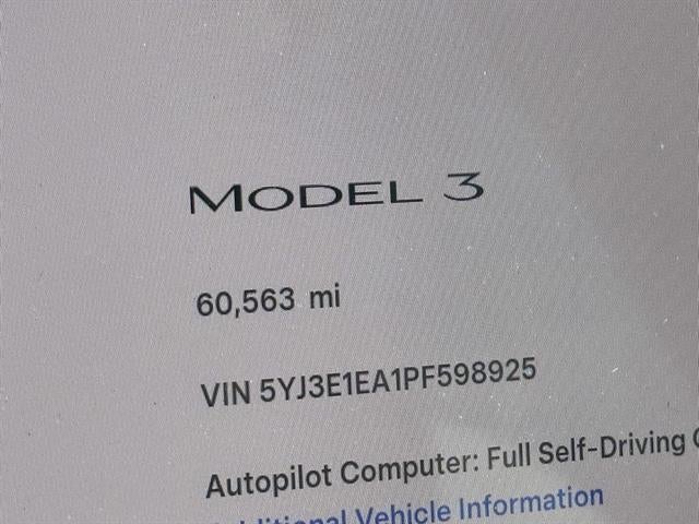 2023 Tesla MODEL 3 Base