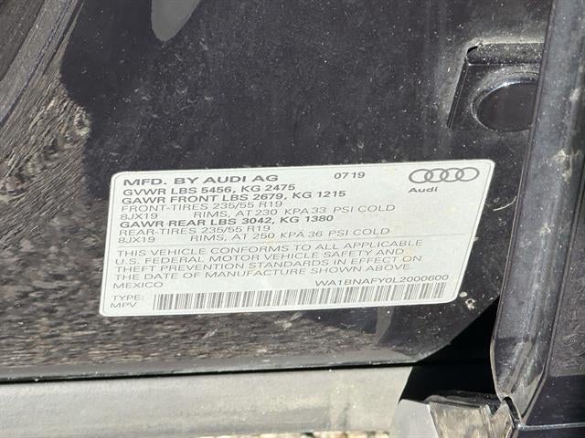 2020 Audi Q5 2.0T quattro Premium Plus