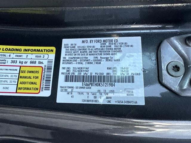 2019 Ford Mustang EcoBoost