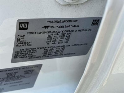 2022 GMC Sierra 1500 Limited AT4