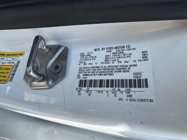 2021 Ford Transit Connect Van XL