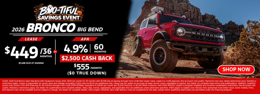 2026 Bronco Big Bend