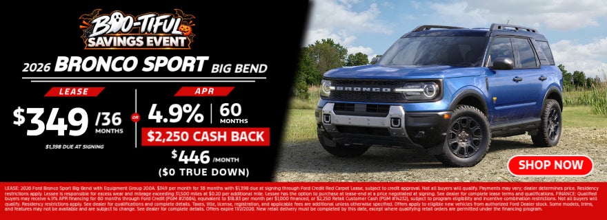 2026 Bronco Sport Big Bend