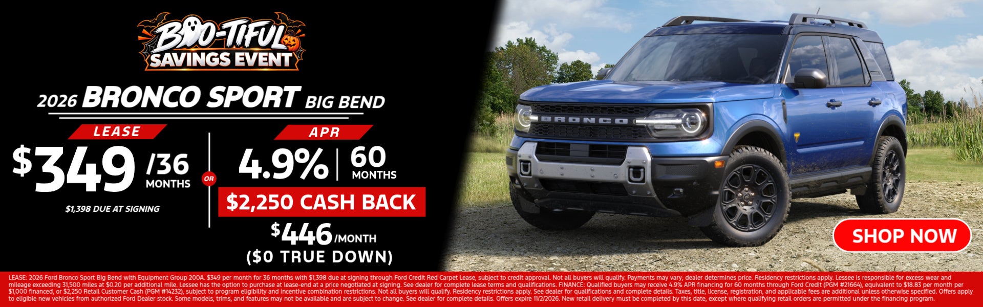 2026 Bronco Sport Big Bend