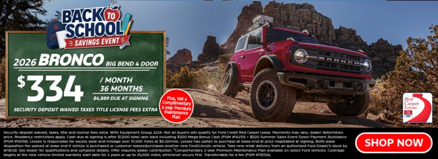 2026 BRONCO BIG BEND 4 DOOR