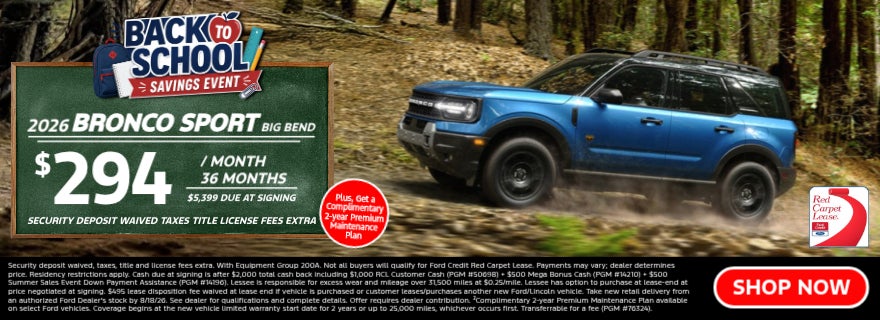 2026 BRONCO SPORT BIG BEND