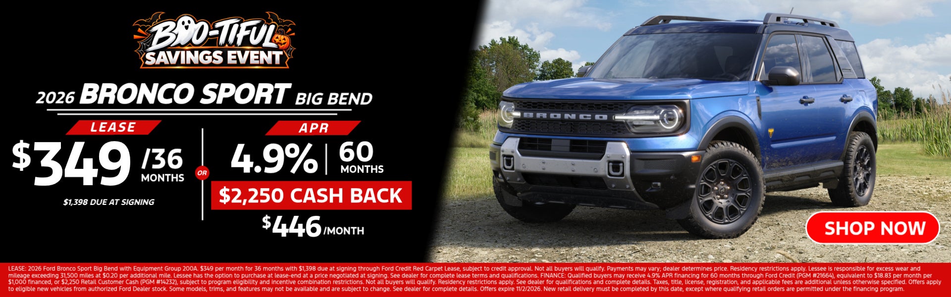 2026 Bronco Sport Big Bend