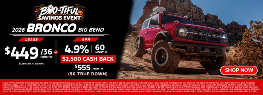 2026 Bronco Big Bend