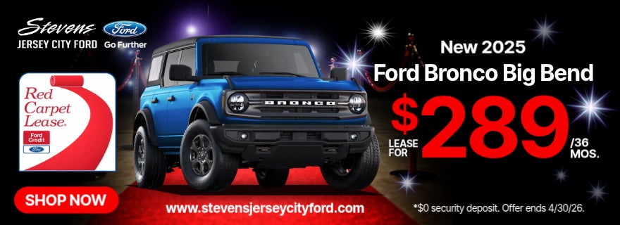 2025 Ford Bronco Big Bend $289 Lease 36 Months