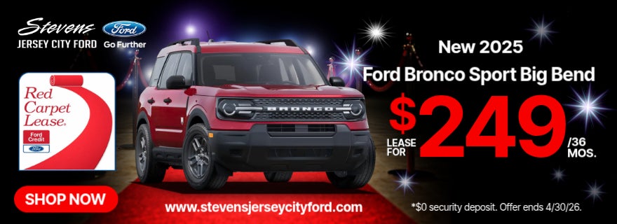 2025 Ford Bronco Sport Big Bend $249 Lease For 36 Months