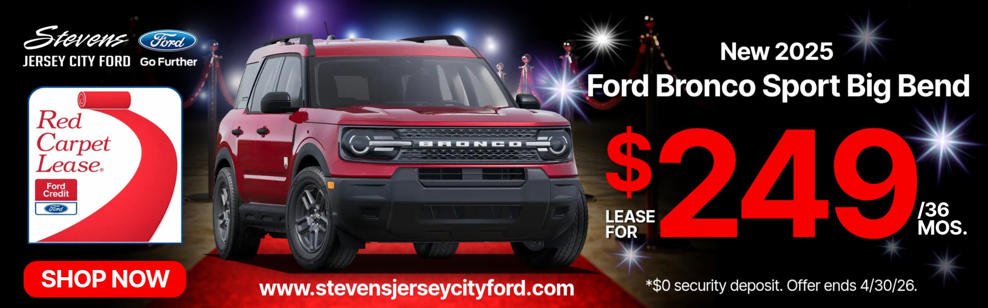 2025 Ford Bronco Sport Big Bend $249 Lease For 36 Months