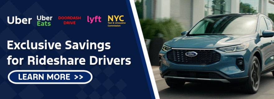 Exclusive savings for rideshare drivers