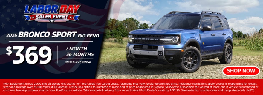 2026 Bronco Sport Big Bend