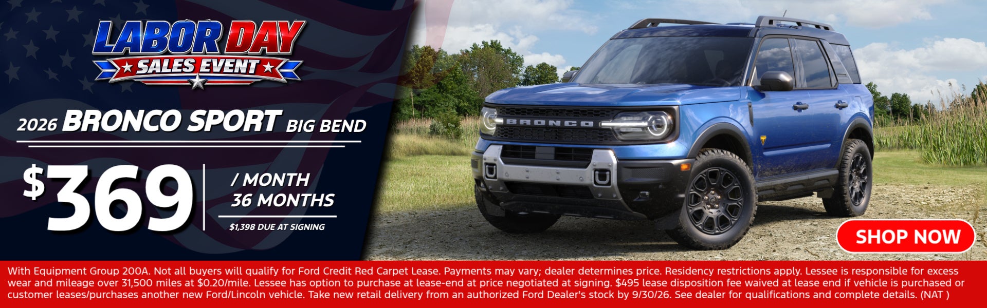 2026 Bronco Sport Big Bend