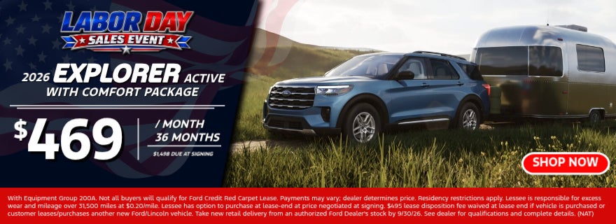 2026 Explorer Active With Comfort Package
