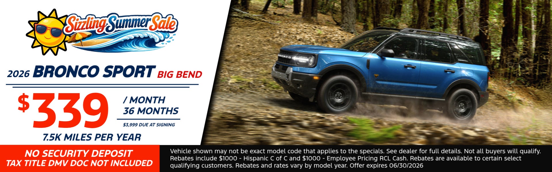 2026 bronco sport big bend
