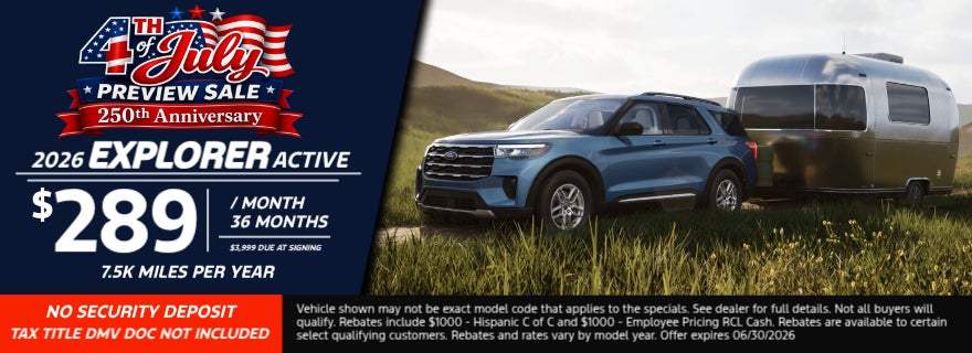 2026 Explorer Active