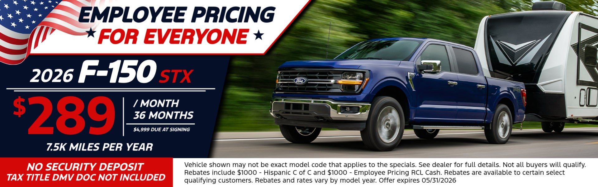 2026 F 150 STX Employee Pricing For Everyone