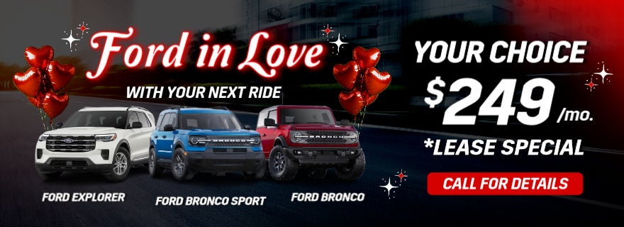 Your Choice $249/Mo Lease Special