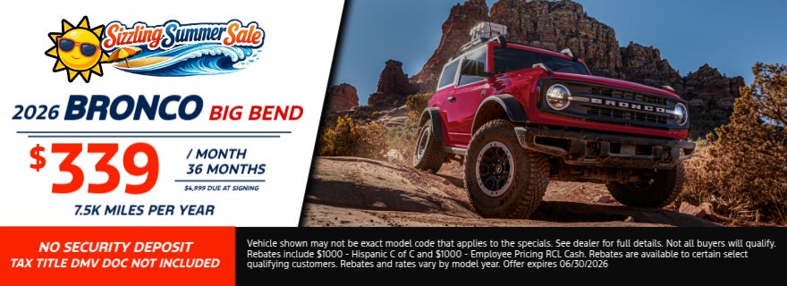 2026 bronco big bend