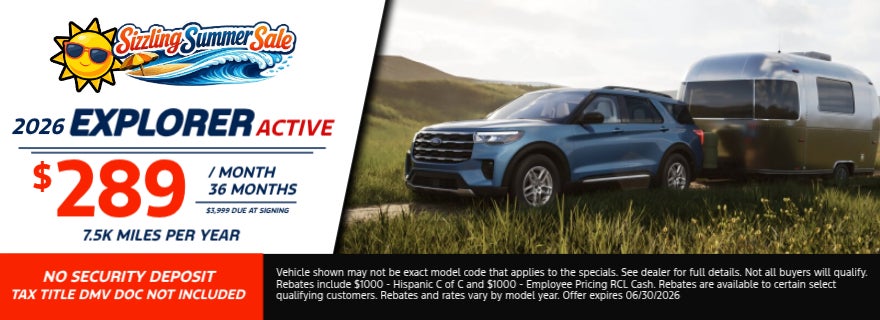 2026 explorer active