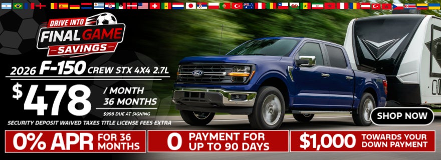 2026 F-150 Crew STX 4x4 2.7L