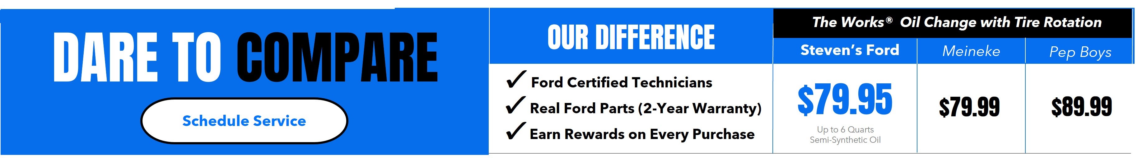 $79.95 Oil Change